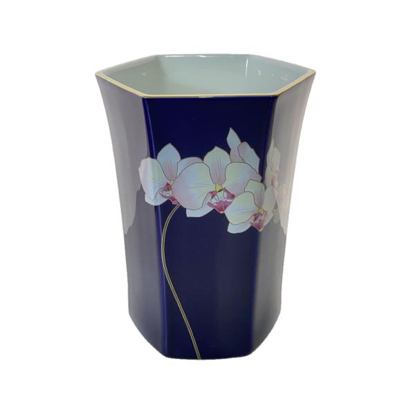 香蘭社◇ルリ胡蝶蘭・花瓶/NVY/R1202-NNG8 : セカンドストリートYahoo