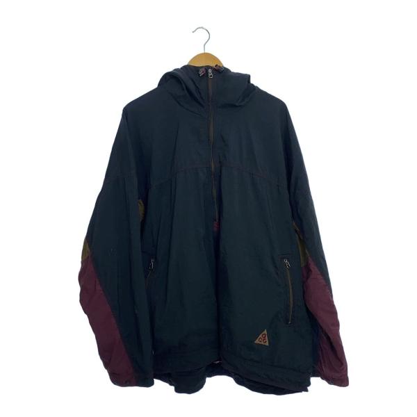 NIKE ACG◇ナイロンジャケット/XL/ナイロン/ブラック/無地 : セカンド