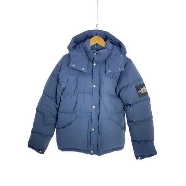 THE NORTH FACE◇ダウンジャケット/S/ナイロン/NVY/無地/ND91401