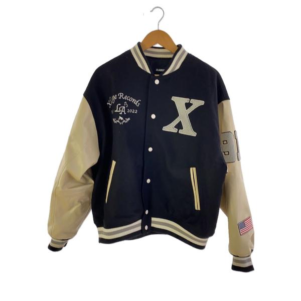 X-LARGE◇スタジャン/L/ウール/ブラック : セカンドストリート X-LARGE◇スタジャン/L/ウール/ブラック : セカンドストリート