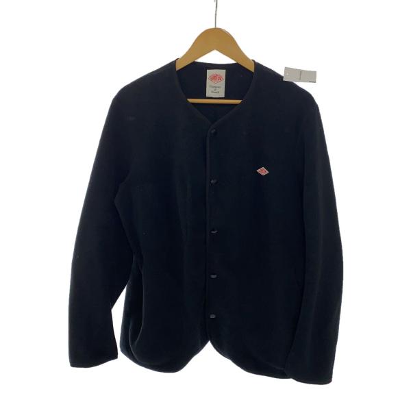 DANTON◇フリースジャケット/--/ポリエステル/BLK/無地/MR12-111-02