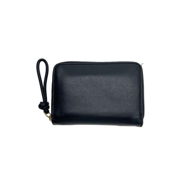 JIL SANDER◇2つ折り財布/レザー/BLK/メンズ// : セカンドストリート