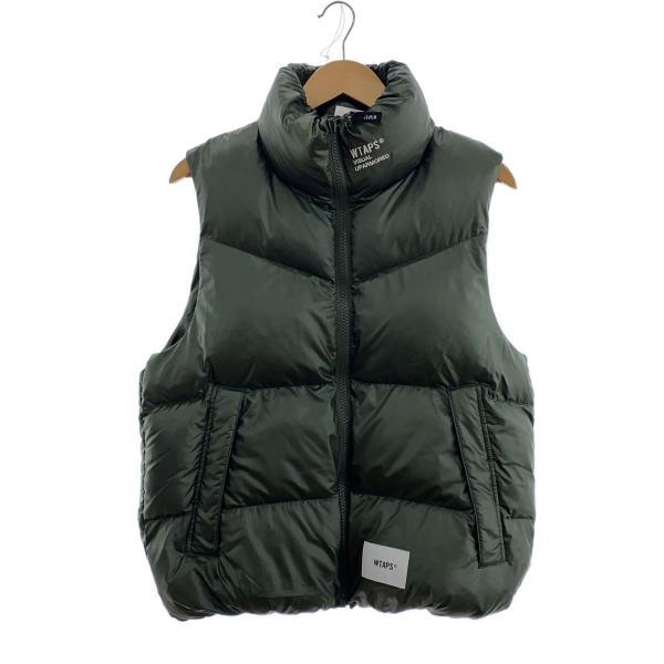 WTAPS◇ダウンベスト/--/ポリエステル/GRN/222BRDT-JKM01 : セカンド