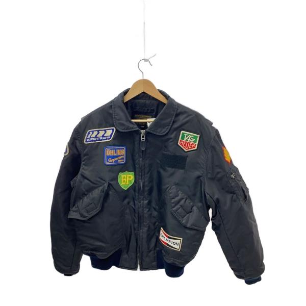 SPINASH/ジャケット/L/ナイロン/BLK/無地