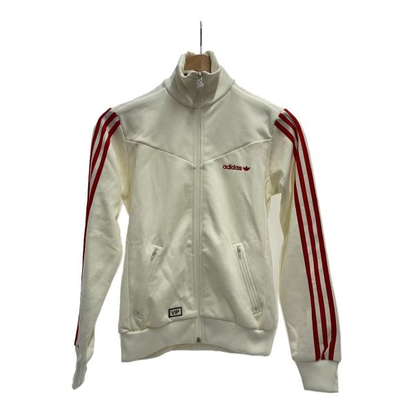adidas◇アディダス/ジャージ/M/--/WHT/931001/ホワイト/赤