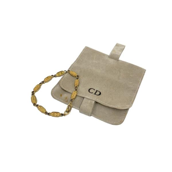 お盆明け発送正規品ディオールブレスレット傷など変色あり Christian Dior◇ブレスレット/--/GLD/レディース/メッキ剥がれ