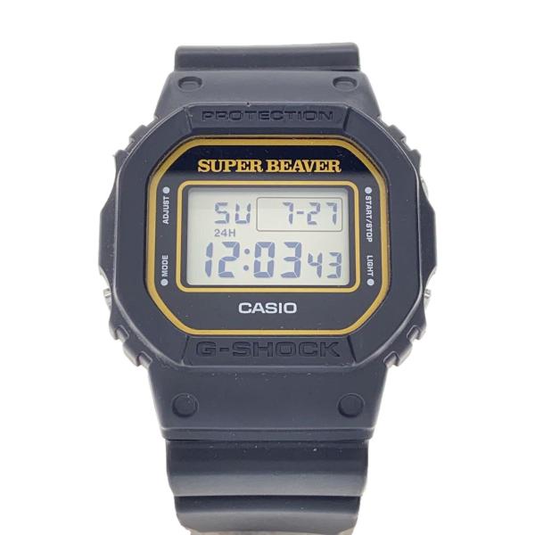 CASIO◇SUPER BEAVER/本数限定/腕時計/デジタル/--/BLK/BLK/DW