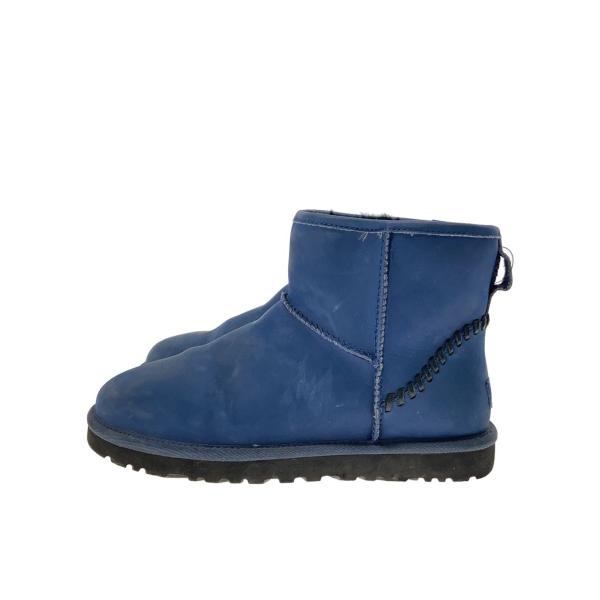 UGG australia◇クラシックミニデコ/ブーツ/26cm/BLU : セカンド