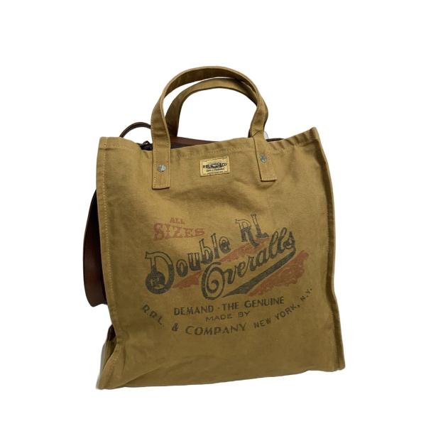 RRL トートバッグ　ほぼ未使用品 RRL◇トートバッグ/キャンバス/IVO// : セカンドストリートYahoo!店
