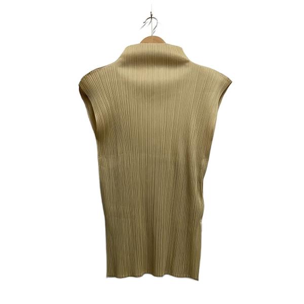 PLEATS PLEASE ISSEY MIYAKE◇ノースリーブカットソー/3/ポリエステル