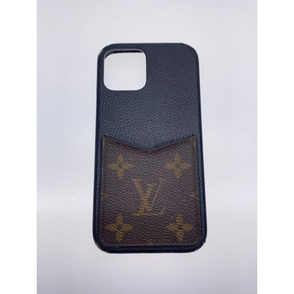 LOUIS VUITTON 美品 バンパー iPhone12/12PRO LOUIS VUITTON◇iPhone・バンパー12/12PRO_モノグラム_BRW