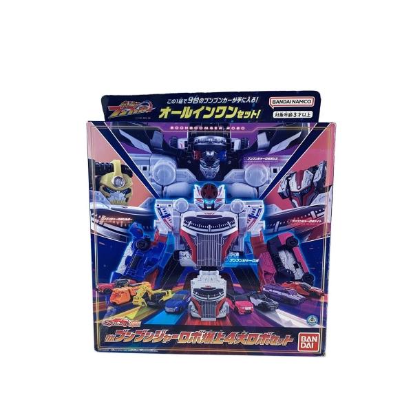 H*1様 戦隊ヒーロー ロボットフィギュアセット BANDAI◇ヒーロー│特撮/爆上4大ロボセット 「爆上戦隊ブンブンジャー