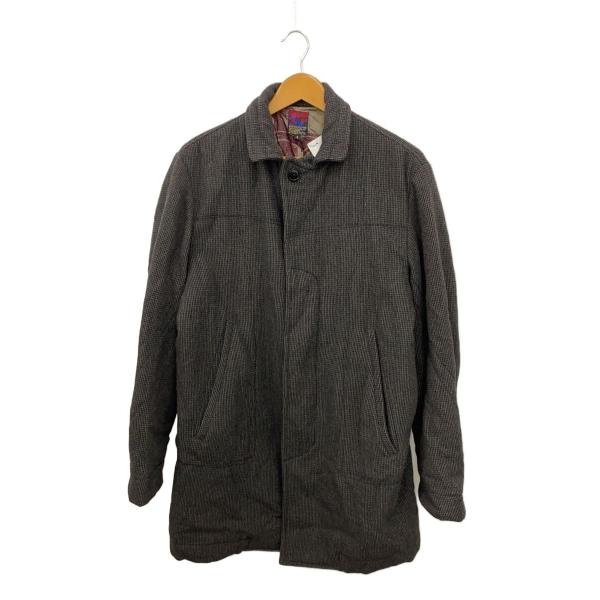 BRUNABOINNE / コート/0/ウール/BRD/総柄 BRUNABOINNE◇コート/2/ウール/GRY/チェック : セカンドストリート