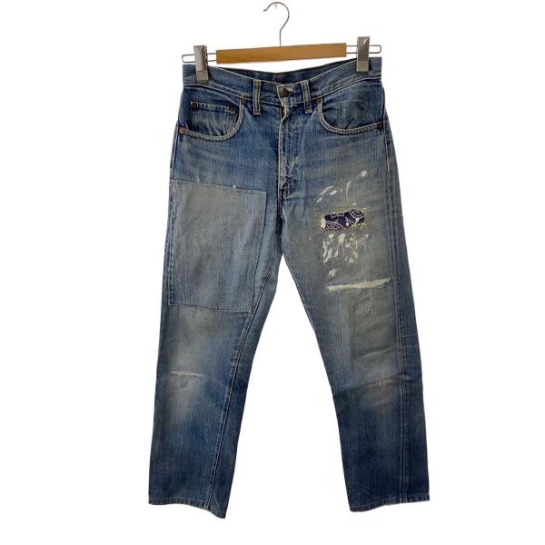 Levi's◇60s/505/66前期/BIGE/42TALON/ボタン裏4/ストレートパンツ