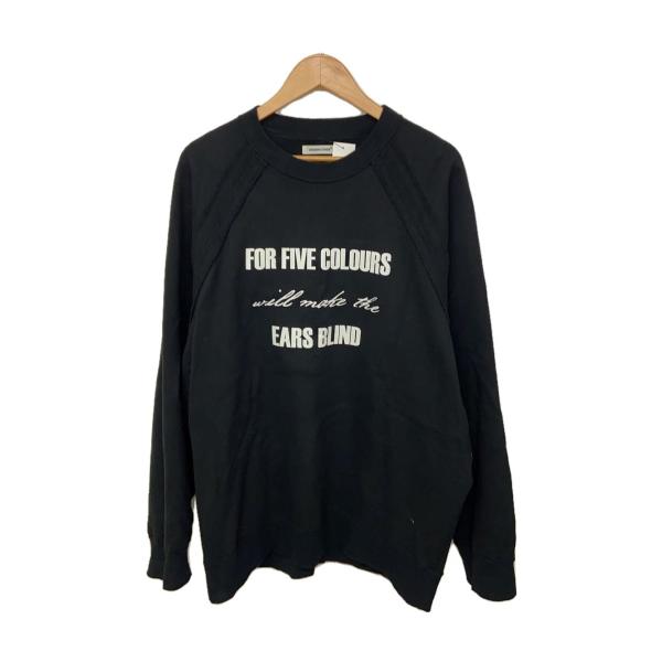 UNDERCOVER◇UNDERCOVER アンダーカバー/スウェット/5/コットン/BLK