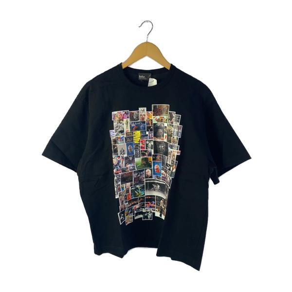 kolor Tシャツ kolor◇Tシャツ/1/コットン/ブラック/25SCM-T12209 : セカンド