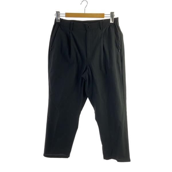 NEW BALANCE◇WIDE TAPERED FITパンツ/L/ポリエステル/ブラック