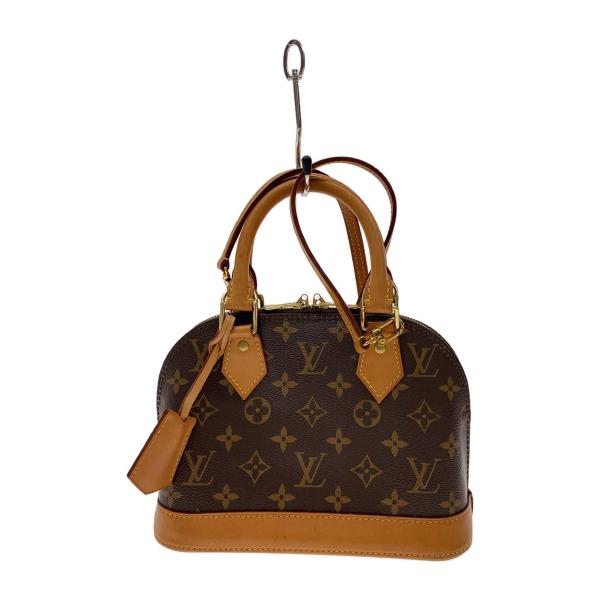 LOUIS VUITTON◇アルマBB_モノグラム・キャンバス/PVC/BRW : セカンド