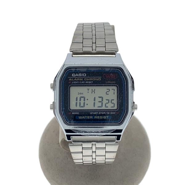CASIO◇クォーツ腕時計/デジタル/SLV/A159W : セカンドストリートYahoo