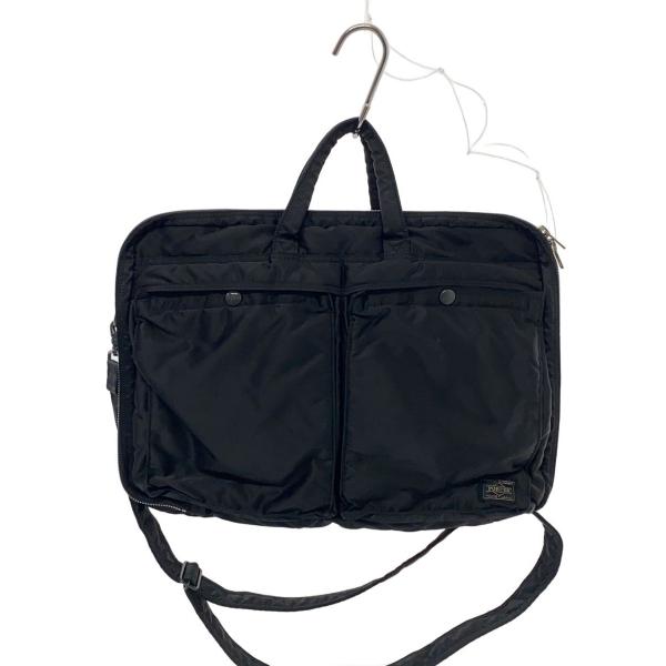 未使用級 PORTER TANKER ショルダーバッグ S 2層 ブラック　旧型 TANKER LEATHER(タンカー レザー) SHOULDER BAG | 吉田カバン