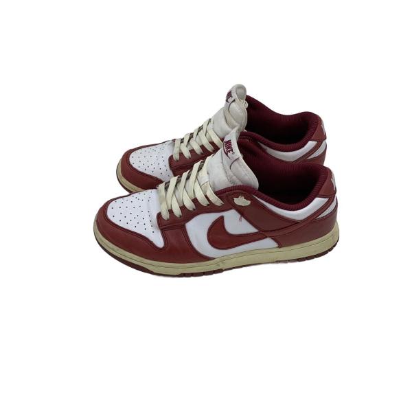 NIKE◆ローカットスニーカー_FJ4555-100/25.5cm/RED/コットン//