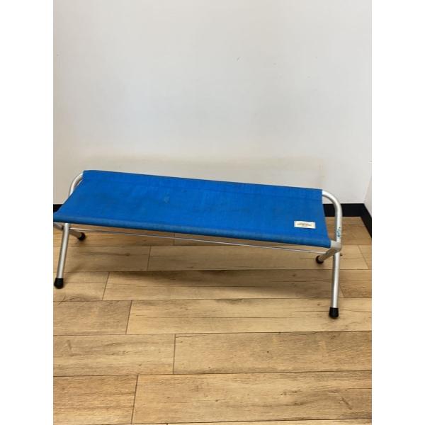 折りたたみベンチ snow peak◇フォールディングベンチ/チェア/ブルー/FD-60 : セカンド