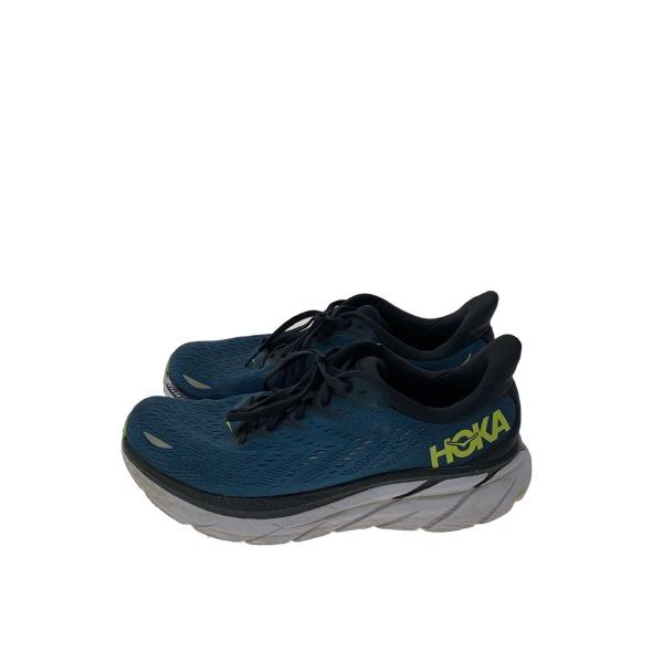 HOKA ONE ONE◇CLIFTON 8 WIDE/ローカットスニーカー/27cm/BLU/F27221l