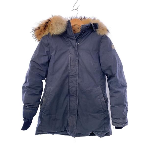 PYRENEX ダウンジャケット JP 38 PYRENEX (ピレネックス) フード着脱 フルジップ ダウンジャケット