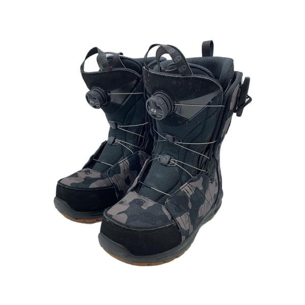 salomon◇スノーボードブーツ/25.5cm/クイックレーシング/BLK/377479