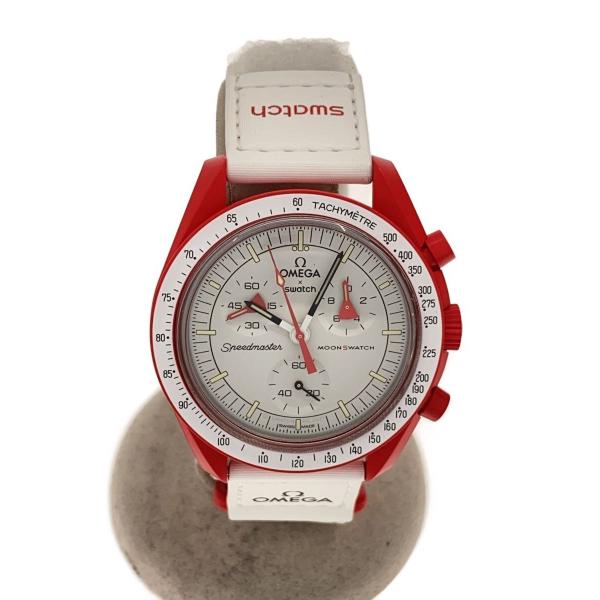 OMEGA◇OMEGA×SWATCH_ムーンスウォッチ_ミッショントゥザマーズ_QZ_CE