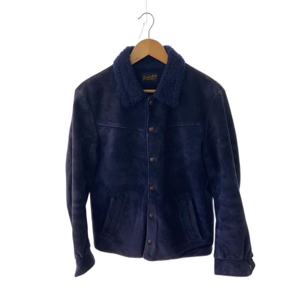 TENDERLOIN◇T-SADDLE SUEDE JKT/レザージャケット・ブルゾン/XS/牛革