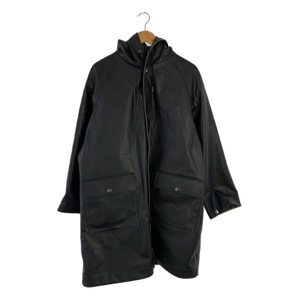 HEUGN◇コート/2/ポリエステル/BLK/無地/COAT050/ELMER REVERSIBLE