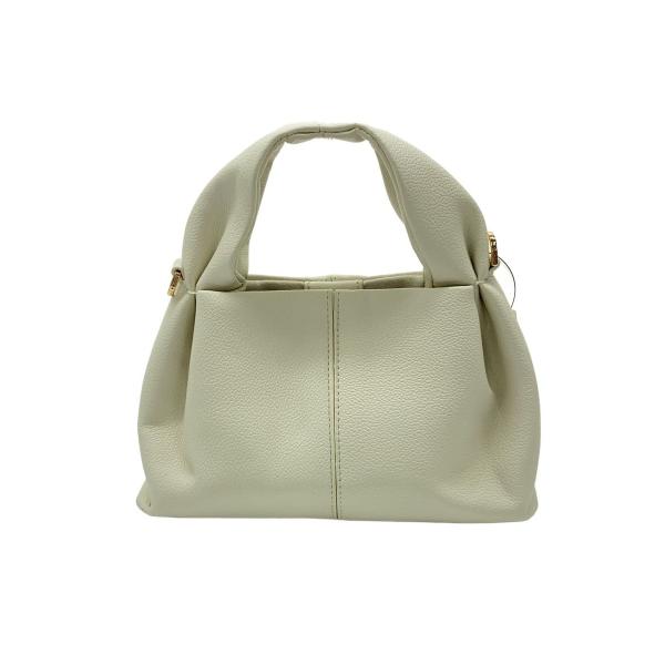 POLENE◇Numero Neuf Mini/ショルダーバッグ/レザー/WHT : セカンド