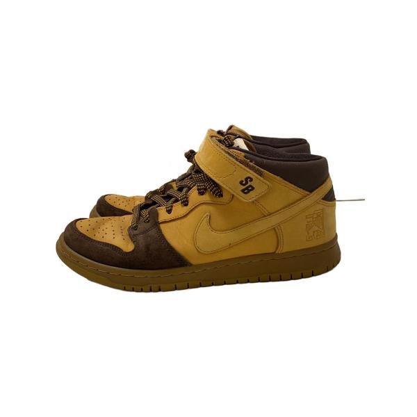 NIKE◆SB DUNK MID PRO/ダンクミッドプロ/ベージュ/AJ1445-200/27cm/BEG