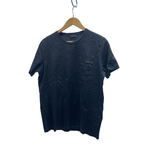 PRADA◇Tシャツ/L/コットン/BLK/UJN006 : セカンドストリート PRADA◇Tシャツ/L/コットン/BLK/UJN006 : セカンドストリート