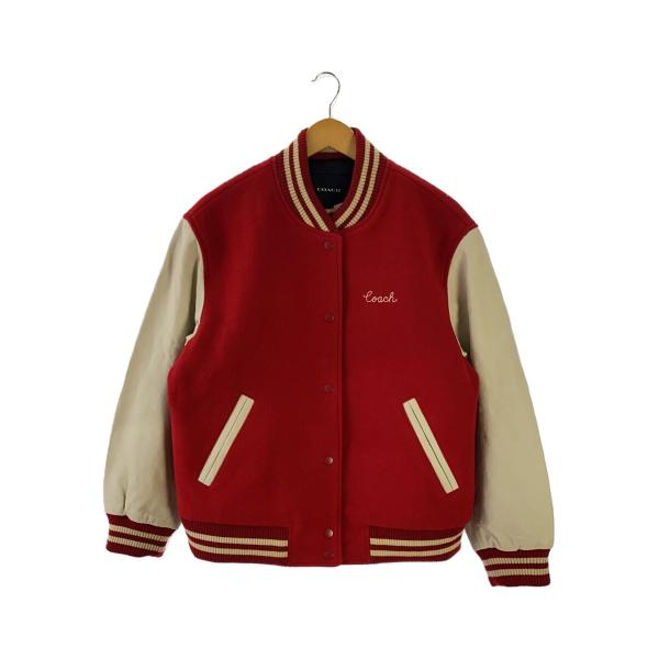 COACH◇スタジャン/M/ウール/RED : セカンドストリートYahoo!店 - 通販