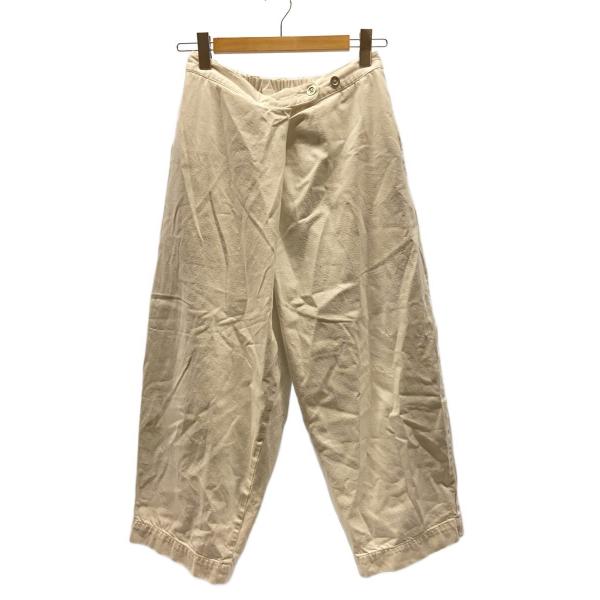 journal standard luxeテーパードパンツ JOURNAL STANDARD LUXE◇10OZデニムインターパンツ/コットン/WHT/25