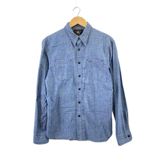 RRL◇長袖シャツ/S/コットン/BLU// : セカンドストリートYahoo!店