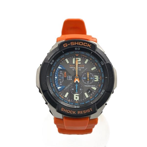 CASIO◆クォーツ腕時計/アナログ/ORN/GW-3000M/? NULL ?