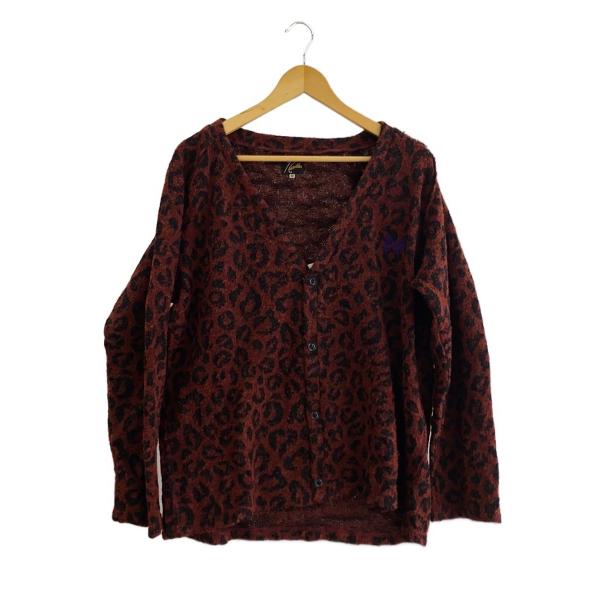 Needles◇20AW/V Neck Cardingane/カーディガン/M/アクリル/RED