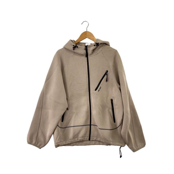 PALACE◇Sporty Zip Hood/ジップパーカー/L/コットン/CRM// : セカンド
