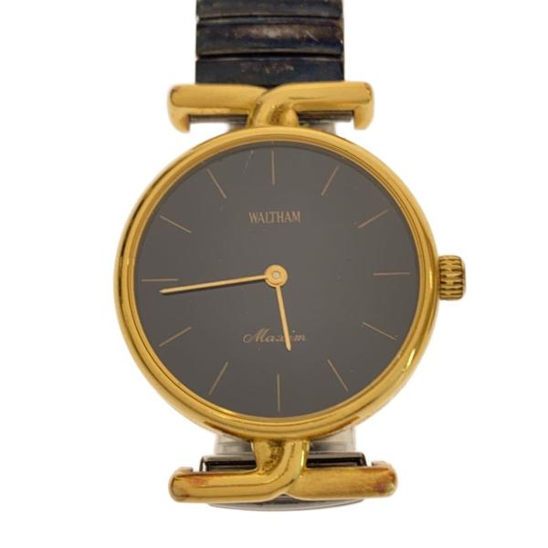 WALTHAM◇手巻腕時計/アナログ/--/BLK/BLK : セカンドストリートYahoo
