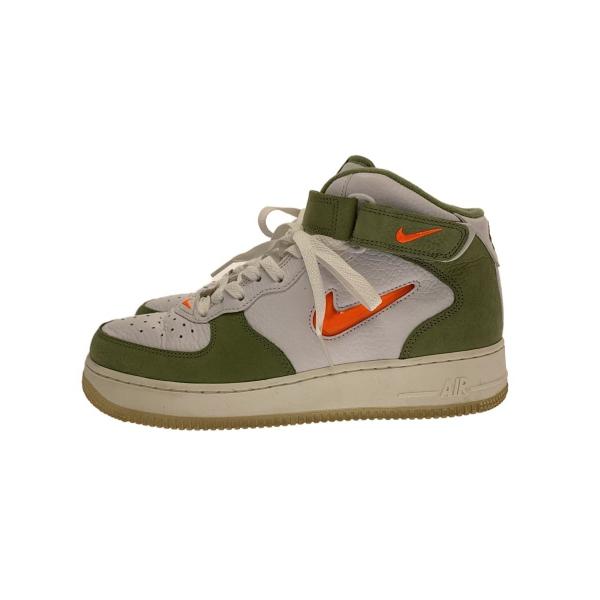 NIKE◇AIR FORCE 1 MID QS_エア フォース ミッド QS/27cm/WHT 