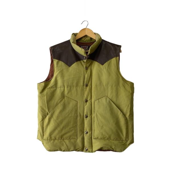 SUGAR CANE◇ダウンベスト/XL/--/KHK/無地/擦れ有// : セカンド