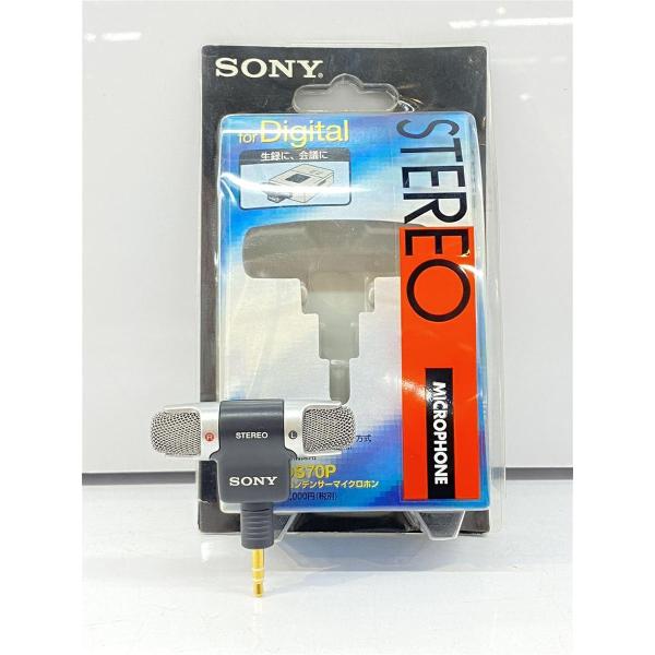 SONY ECM-DS70P　エレクトレット コンデンサーマイクロホン　未使用品 Amazon | ソニー コンデンサーマイク ステレオ/音楽収音用 ECM-DS70P