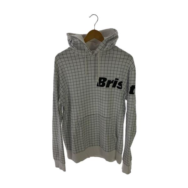F.C.R.B.(F.C.Real Bristol)◇パーカー/L/コットン/WHT/チェック F.C.R.B.(F.C.Real Bristol)◇パーカー/L/コットン/WHT/チェック
