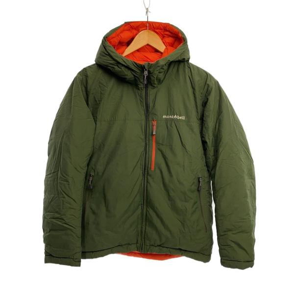 mont-bell◇コロラドパーカ/リバーシブル/S/ナイロン/カーキ/オレンジ