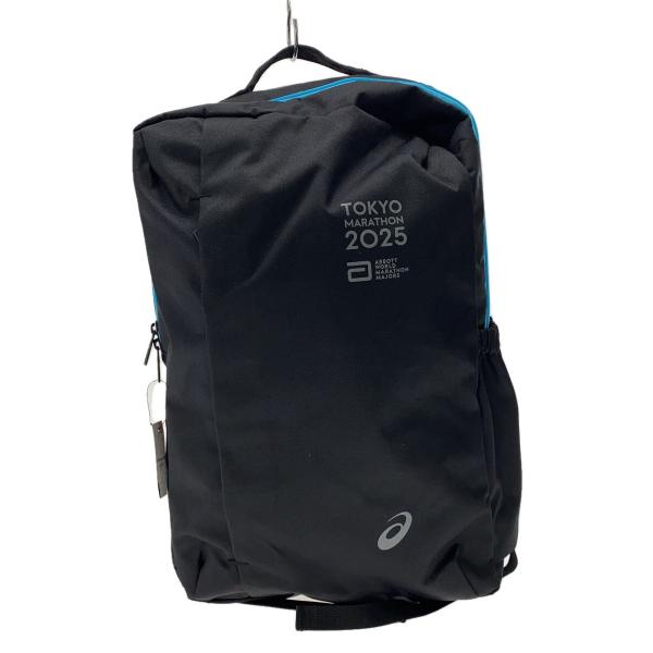 ASICS◇リュック/ポリエステル/BLK/東京マラソン2025 : セカンド