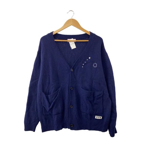 TTT_MSW◇カーディガン(厚手)/L/ウール/NVY/TTTOFH-2023PW-KT01
