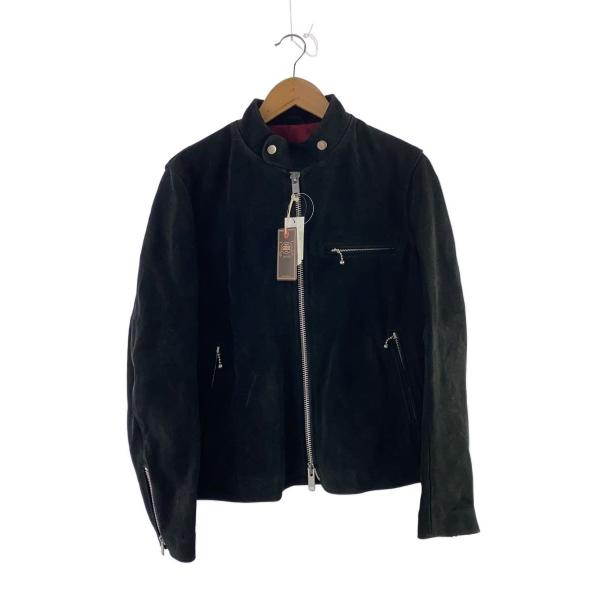 JAMES GROSE◇TROPHY COW SUEDE/38/牛革/BLK/JAM21W000474 : セカンド
